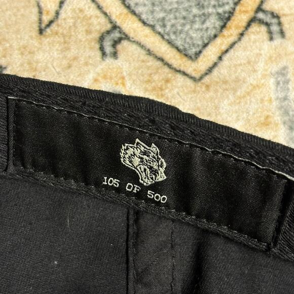 Darc Sport Wolves Hat Black Wolf Flame Embroidered baseball Cap Hat 90s Punk - Picture 8 of 8